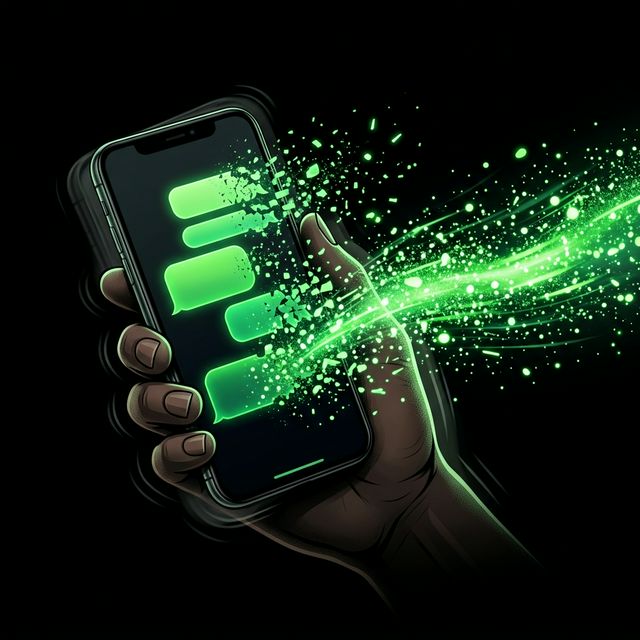 Shake to destroy messages